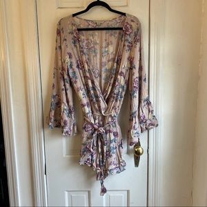 American Eagle long-sleeve Romper